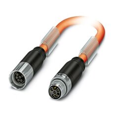 Zástrčka oboustranně zastříknutá plastem K-5E-M17 M9/010-C01/M17 F8X 1243443