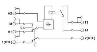 Spínač PLC-RPT- 24UC/ 1/S/H PHOENIX CONTACT 2900328