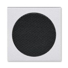 Kryt pro reproduktor s kulatou mřížkou 5016H-A00075 70 titanová Levit ABB
