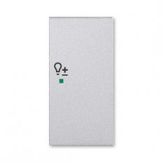 ABB Levit M Kryt 2násobný pravý symbol stmívání titanová 6220H-A02204 70