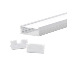 Nástěnný profil pro LED pásky ORO PROFIL UNI OUT WHITE 1M S SET LED-POL ORO32027