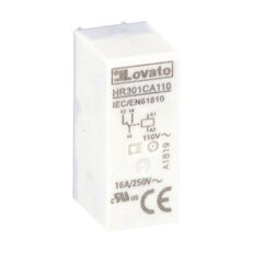 Lovato HR301CA110 Miniaturní relé 1 zap/vyp 16A 110VAC