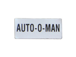 Lovato LPXAGB214 Štítek ''AUTO-O-MAN''