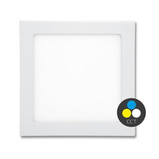 SMD panel 17,5x17,5cm,12W,CCT,IP44,960lm