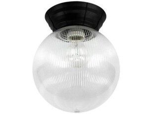 NADIR Černá, kopyto + čirá koule, 1xE27, max 15W, IP44 116001_01