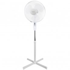 Stojanový ventilátor SFE41 40cm, 3 rychlosti, bílý, 45W, FK Technics