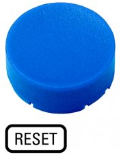 Eaton M22-XDH-B-GB14 Tlačítková výplň, bez prosvětlení, zvýšená, RESET, modrá