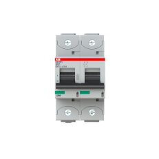 ABB S802PV-SP63 2P jistič pro fotovoltaiku s klecovou svorkou 63A 5kA 800V DC