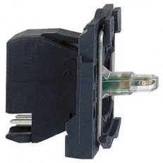 Schneider ZB5AVB54 Polosestava objímky, 24 V, žlutá