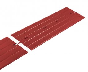Krycí deska na kabely z PVC-U FPL Typ 180 červená 50 cm Fränkische 18220180