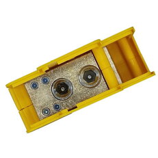 Distribuční blok DTB 120/120+2x16 žluto-zelený ELEKTRO BEČOV UB120K.24