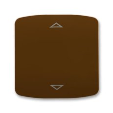 Kryt spínače žaluziového s krátkocestným ovládán. 3299A-A110 H hnědá Tango ABB