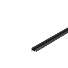 GRAZIA 20, LED nástavbový profil, plochý, hladký, 3m, černá    SLV 1000534