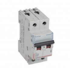 DX3 JISTIČ, 2 PÓLOVÝ, CHAR. D,25A 10000A/16KA LEGRAND 409453