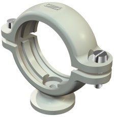 OBO 2960 22 M6 LGR Patková příchytka ISO 20,5-22mm světle šedá Polystyrol PS