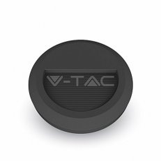 2W LED Step Light Black Body Round Natural White, VT-1142 V-TAC SKU1316