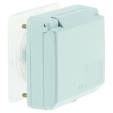 Zásuvka vestavná 16A 3p 230V IP44 6h BALS 13105