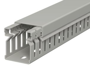 OBO LK4 30025 Propojovací kanál LK4 30x25x2000 kamenná šeď Polyvinylchlorid PVC