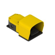 Nožní spínač PX10201, žlutý, IP65 (2NO+2NC) PIZZATO PX10201