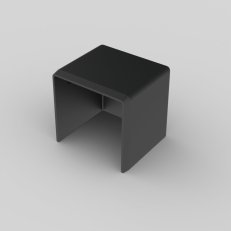 Kryt koncový 8641, LHD 40x40, černý KOPOS 8641_FB