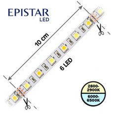 LED pásek 60LED/m 5050 IP65 2800-2900K/6000-6500K  12V 5m FK TECHNICS 4731429-60