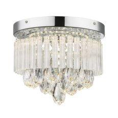 Stropní svítidlo MANILO chrom LED 12W 230V, 1000lm, 4000K GLOBO 68598A