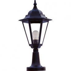 Sloupové svítidlo Prometheus přízemní sloupek černá 60W IP23 E27 916302/07