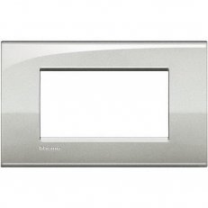 Legrand LNC4804GL BT LLT RÁMEČEK AIR 4M STŘÍBR.