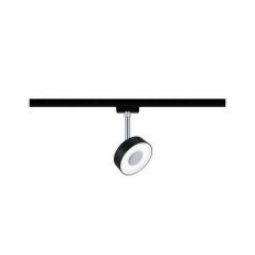 URail LED-spot Circle 5W černá mat/chrom 4000K kov/umělá hmota stmívatelné 96939
