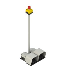 Dvojitý nožní spínač PC2-145 šedý (2xPX40100-M2 VFKIT30/31/33 IP 53 PC2-145