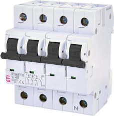 Jistič ETIMAT COLOUR 3p+N C40 10kA ETI 002101420