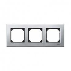 Merten Rámeček trojnásobný M-Elegance, Platinum Silver SCHNEIDER MTN403360