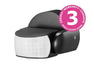 SENSOR DOUBLE 180°/360° černá PANLUX PN71000012