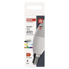 Chytrá LED žárovka GoSmart svíčka E14 4,8W (40W) 470lm RGB stmívatelná /Zigbee