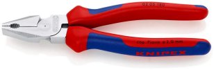 Silové kombinované kleště 180 mm KNIPEX 02 05 180