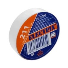 Izolační páska ANTICOR 211 PVC 30x20x0,13 bílá