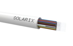 Riser kabel 12vl 9/125 LSOH Eca bílý SOLARIX 70298129