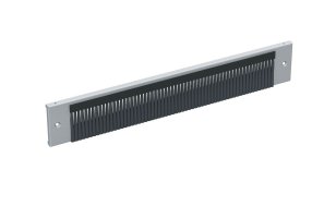 Panel podstavce s kartáčovou lištou 800, výška 100mm, RAL7035 SOLARIX 86064483