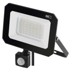 LED reflektor SIMPO s pohybovým čidlem, 50 W, černý, neutrální bílá EMOS ZS2343