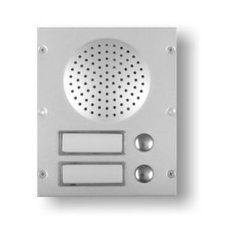 Dveřní audio modul 1+n, série 8000, 2 tlačítka, nerez VIDEX ART. 8835-2/ S
