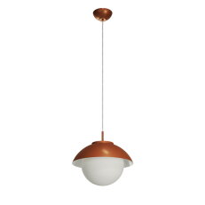 Závěsné LED svítidlo se skleněným stínidlem LUKIDA ST2 20W IP40 DALI 4K hnědá
