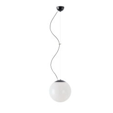 Závěsné LED svítidlo s plastovým stínidlem OSMONT ISIS L2 PE 20W IP40 4K černá