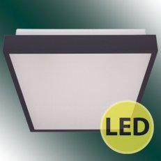 Stropní a nástěnné svítidlo Quatro 350x350 černá 31W IP20 LED 4000K