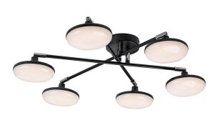 MADI LED 24W IP20 matná černá 3000K 2350lm RABALUX 71063