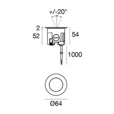 C00864SANWW - ORMA-IJ 37 1LED 3W 350MA I