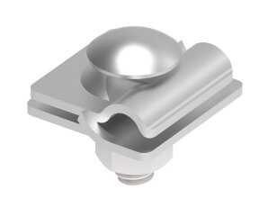 Svorka plech - drát 8/10mm, pro plech 5mm, materiál Al GROMTOR 103117