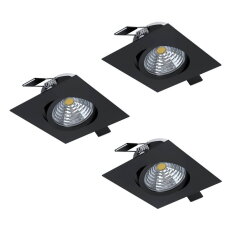 3XLED-EINBAUSPOT 88X88 SW 2700K'SALICETO