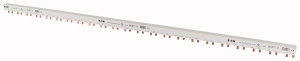 BB-UL-18/2P+AS-2,5M/46 Propojovací lišta 1m 2-pól + pom.kont. 80A 18mm2 121987
