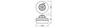 SENSOR DALI-2 LS-PD-HB-21 IR CM LEDV