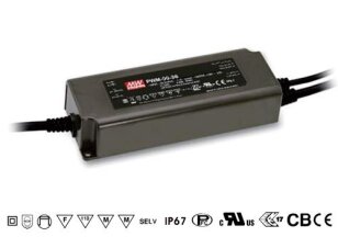 Stmívatelný zdroj pro LED 90W 24V 3750mA MEAN WELL PWM-90-24